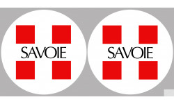 Département 73 la Savoie (2 fois 10cm) - Autocollant(sticker)