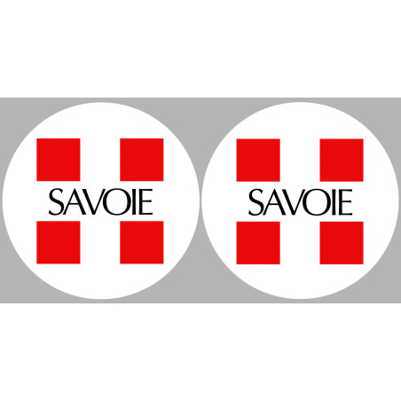 la Savoie (2fois 10cm) - Sticker/autocollant