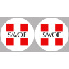 la Savoie (2fois 10cm) - Sticker/autocollant