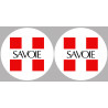 Département 73 la Savoie (2 fois 10cm) - Autocollant(sticker)