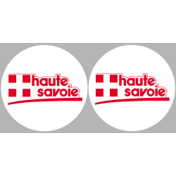 la Haute Savoie (2fois 10cm) - Sticker/autocollant