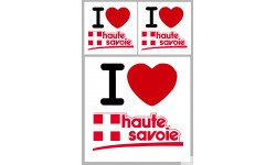 Département 74 la Haute Savoie (1fois 10cm 2fois 5cm) - Autocollant(sticker)