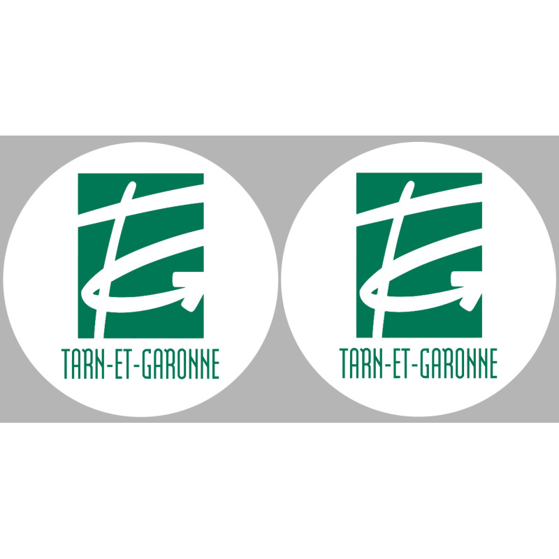 le Tarn et Garonne (2fois 10cm) - Sticker/autocollant