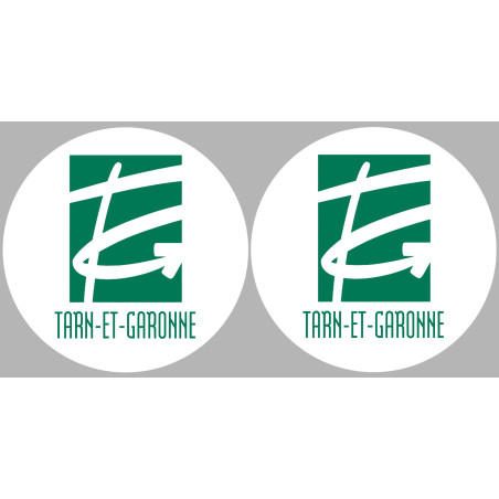 le Tarn et Garonne (2fois 10cm) - Sticker/autocollant