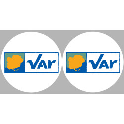 le Var (2fois 10cm) - Sticker/autocollant