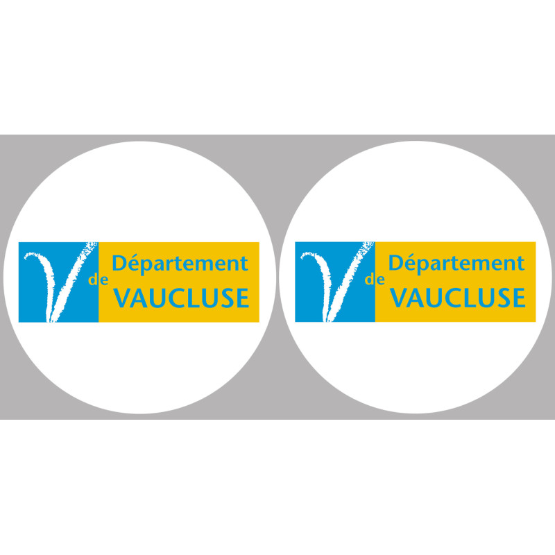 le Vaucluse (2fois 10cm) - Sticker/autocollant