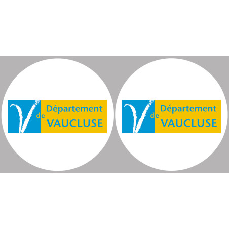 le Vaucluse (2fois 10cm) - Sticker/autocollant