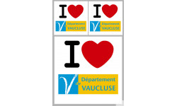 Département 84 le Vaucluse (1fois 10cm 2fois 5cm) - Autocollant(sticker)