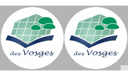 Département 88 les Vosges (2 fois 10cm) - Autocollant(sticker)