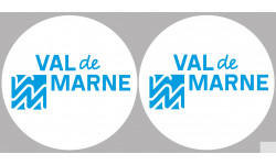 Département 94 le Val de Marne (2 fois 10cm) - Autocollant(sticker)