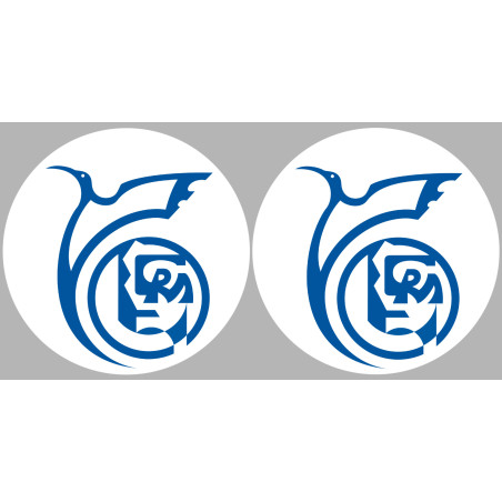 la Martinique (2fois 10cm) - Sticker/autocollant