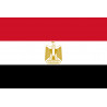 Drapeau Egypte (19.5x13cm) - Autocollant(sticker)