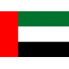 Drapeau Émirats arabes unis (19.5x13cm) - Autocollant(sticker)