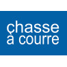 chasse à courre - 10x6.5cm - Sticker/autocollant