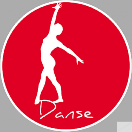 Danse classique - 15cm - Autocollant(sticker)