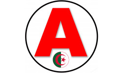 A Algérien (15x15cm) - Autocollant(sticker)