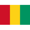 Drapeau Guinée (15x10cm) - Sticker/autocollant