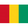 Drapeau Guinée (15x10cm) - Autocollant(sticker)