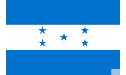 Drapeau Honduras - (19.5x13cm) - Autocollant(sticker)