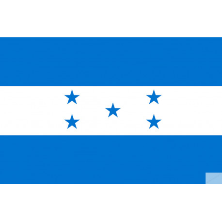 Drapeau Honduras - (19.5x13cm) - Autocollant(sticker)