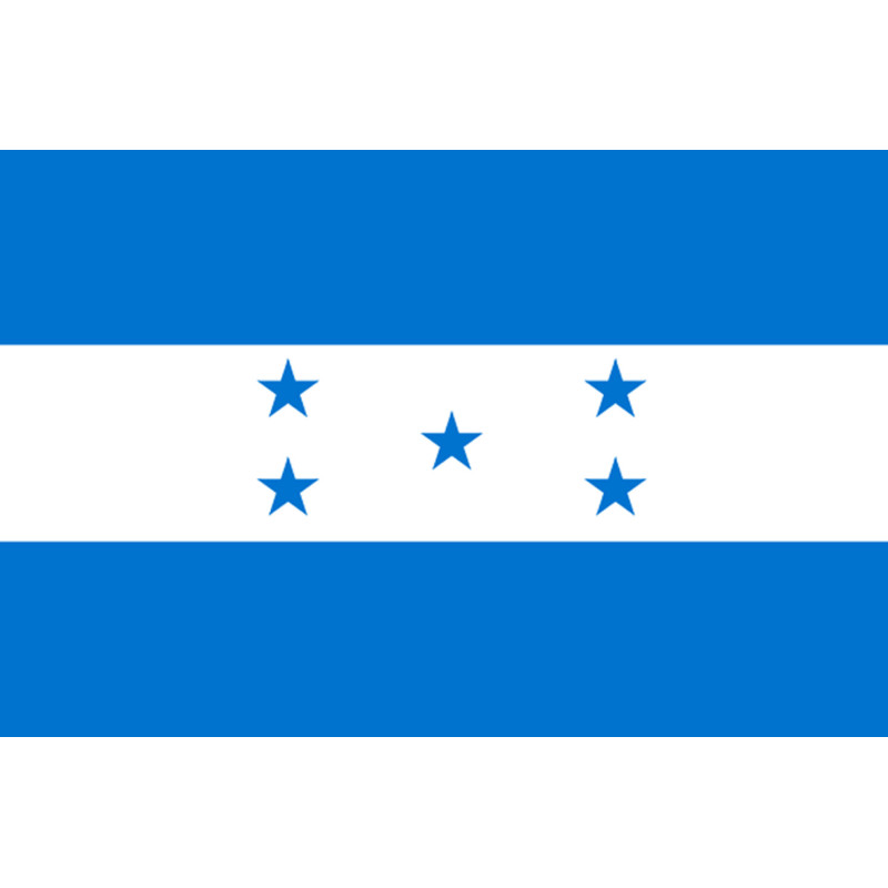 Drapeau Honduras - (5x3.3cm) - Sticker/autocollant