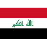 Drapeau Irak (19.5x13cm) - Autocollant(sticker)