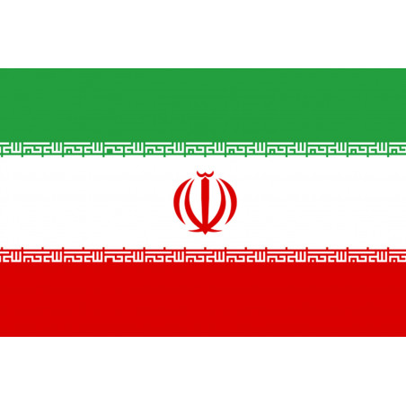 Drapeau Iran (19.5x13cm) - Autocollant(sticker)