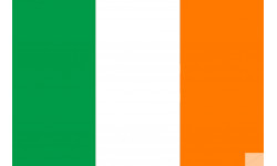 Drapeau Irlande (19.5x13cm) - Autocollant(sticker)