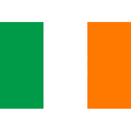 Drapeau Irlande (5x3.3cm) - Sticker/autocollant