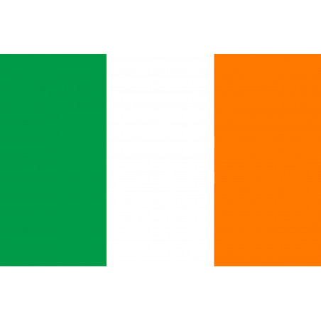 Drapeau Irlande (5x3.3cm) - Autocollant(sticker)