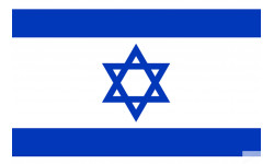 Drapeau Israel (19.5x13cm) - Autocollant(sticker)