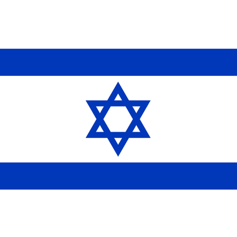 Drapeau Israel (19.5x13cm) - Sticker/autocollant