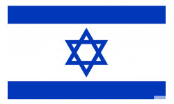 Drapeau Israel (15x10cm) - Autocollant(sticker)