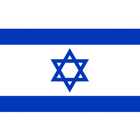 Drapeau Israel (15x10cm) - Autocollant(sticker)