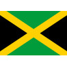 Drapeau Jamaïque (19.5x13cm) - Autocollant(sticker)