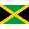 Drapeau Jamaïque (15x10cm) - Sticker/autocollant