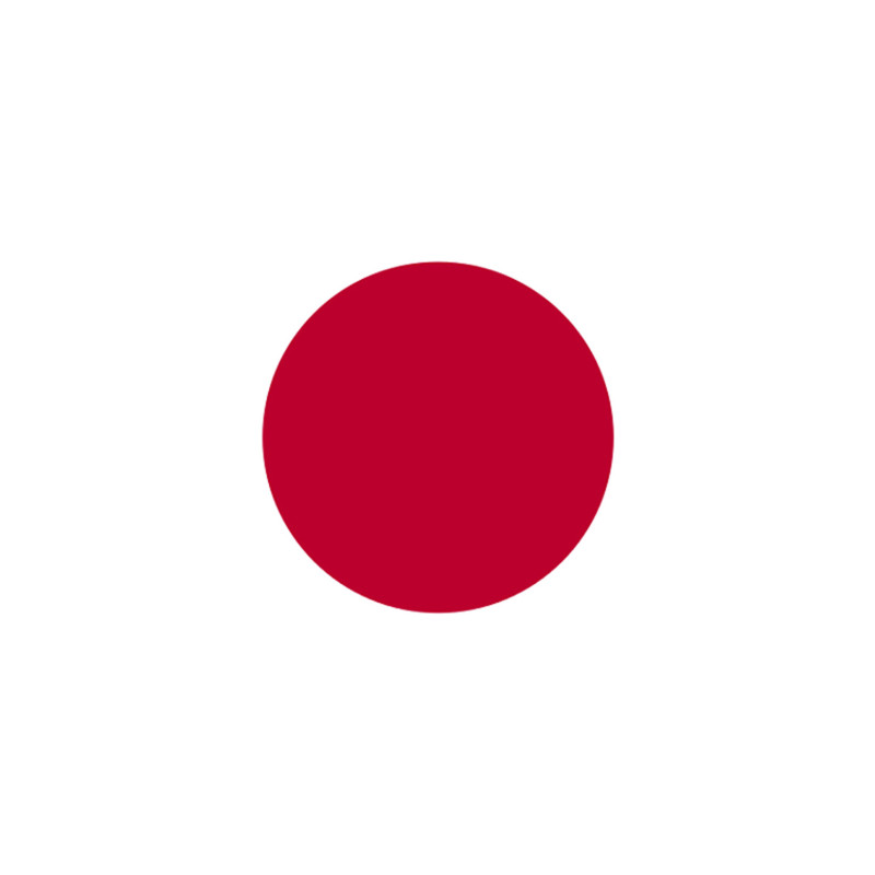 Drapeau Japon (19.5x13cm) - Sticker/autocollant
