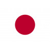 Drapeau Japon (15x10cm) - Autocollant(sticker)