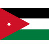 Drapeau Jordanie (15x10cm) - Autocollant(sticker)