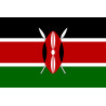 Drapeau Kenya (15x10cm) - Sticker/autocollant