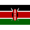 Drapeau Kenya (15x10cm) - Autocollant(sticker)