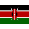 Drapeau Kenya (5x3.3cm) - Autocollant(sticker)