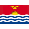 Drapeau Kiribati (19.5x13cm) - Sticker/autocollant