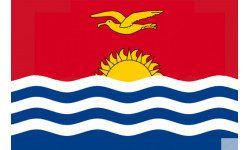 Drapeau Kiribati (15x10cm) - Autocollant(sticker)