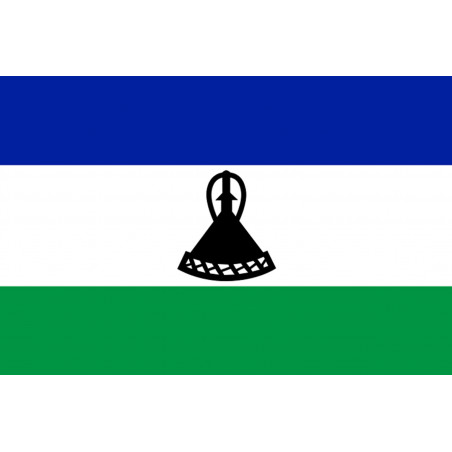 Drapeau Lesotho (19.5x13cm) - Autocollant(sticker)