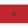 Drapeau Maroc (19.5x13cm) - Autocollant(sticker)