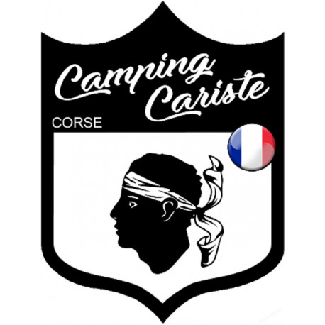 Campingcariste Corse (20x15cm) - Autocollant(sticker)