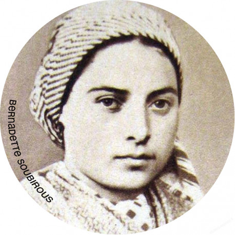 Bernadette Soubirous (20x20cm) - Autocollant(sticker)