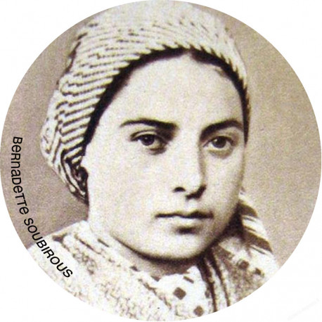 Bernadette Soubirous (15x15cm) - Autocollant(sticker)