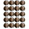 Nelson Mandela (20 fois 5cm) - Autocollant(sticker)